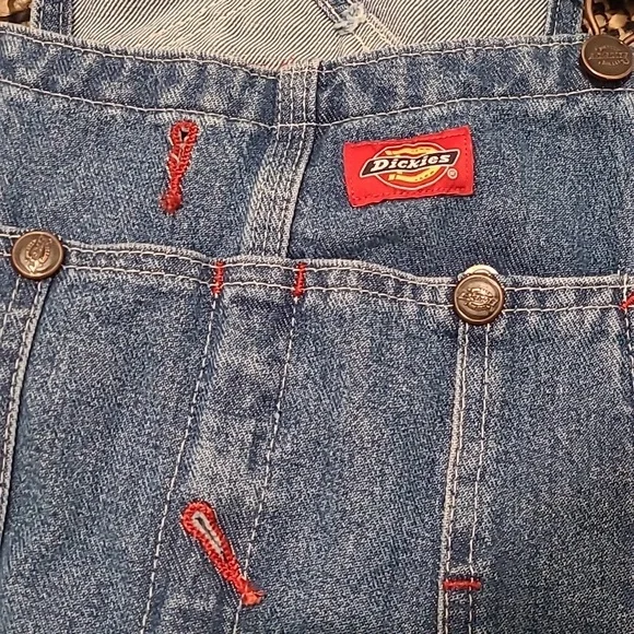 DICKIES DENIM OVERALLS - Picture 4 of 11